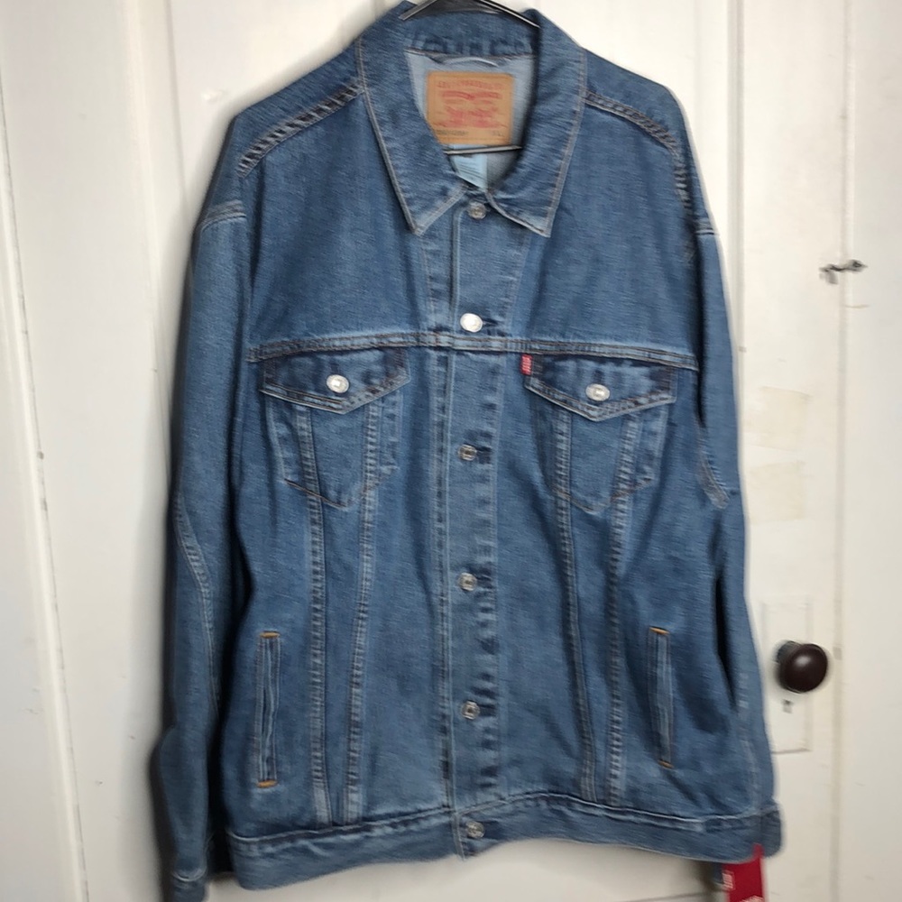 LEVIS circa 2000 denim trucker jacket NWT